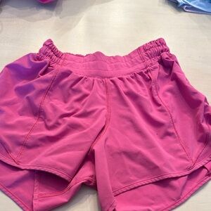 lululemon athletica hottie hot Pink Athletic Shorts 2